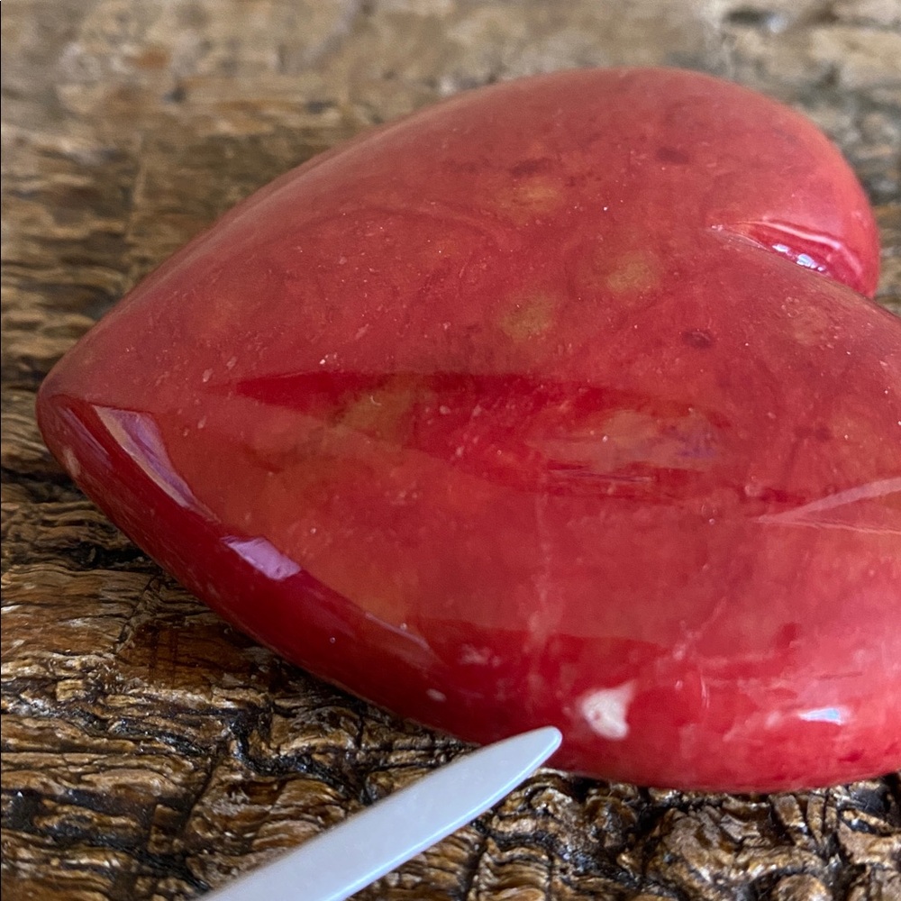 ♥️Genuine Alabaster Heart♥️ - Picture 7 of 12